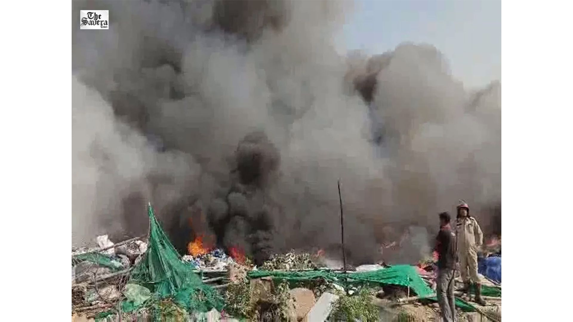 Fire Breaks Out in Delhi’s Majlis Park Forest Area