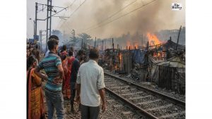 Train Services Hit by Slum Fire in South 24 Parganas