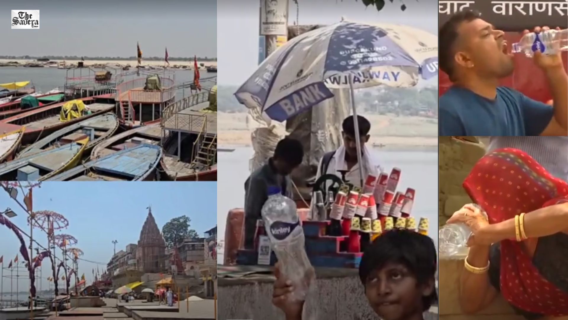 Varanasi scorches at 44°C as Ganga ghats turnsilent weekend