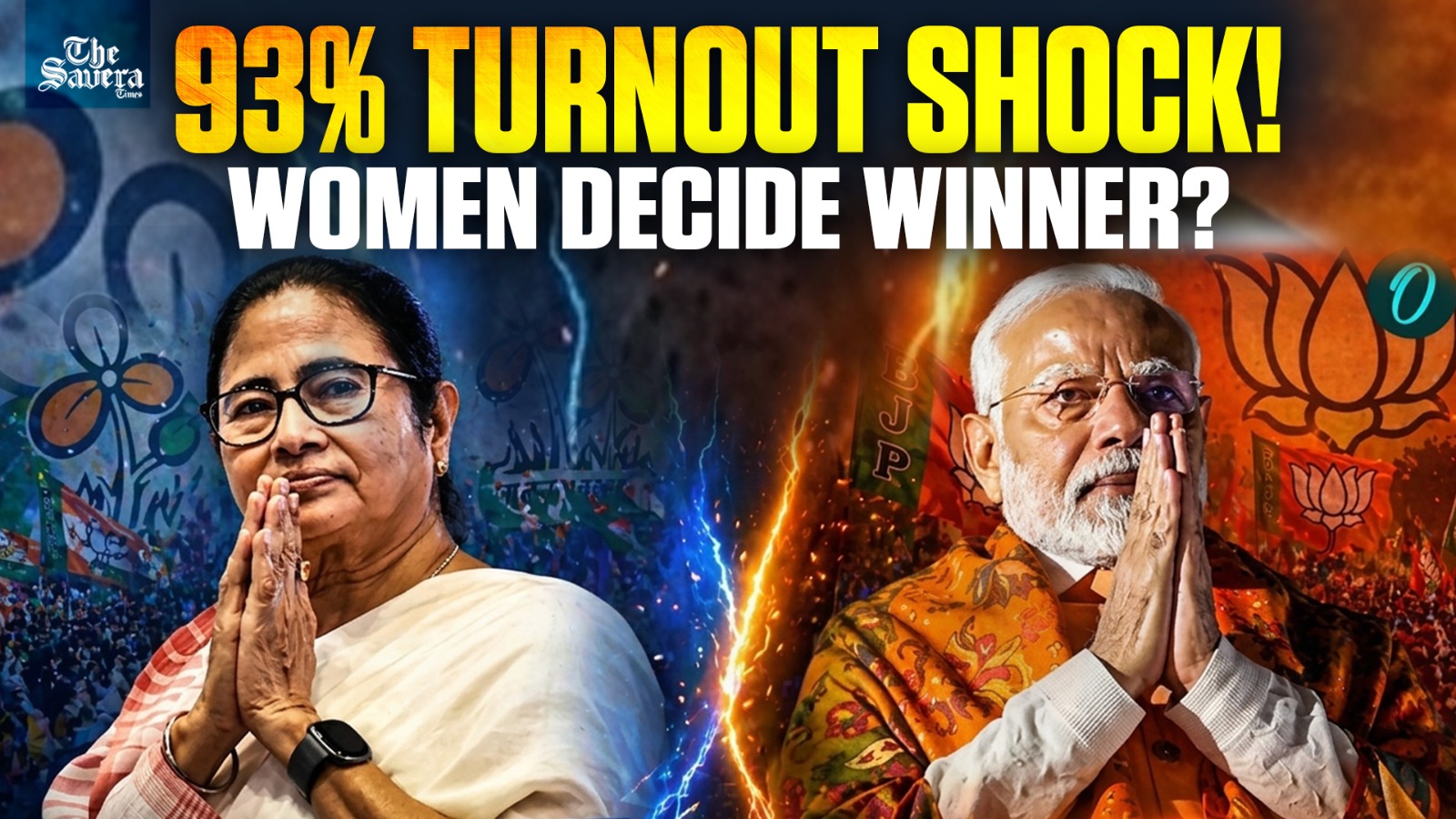 West Bengal Elections: 93% Turnout Sparks Big Political Twist | Will Women Decide the Winner?