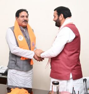 Former UT Advisor to Governor Punjab & Chandigarh, Senior IAS (Retd) Dharam Pal, Join BJP in Chandigarh