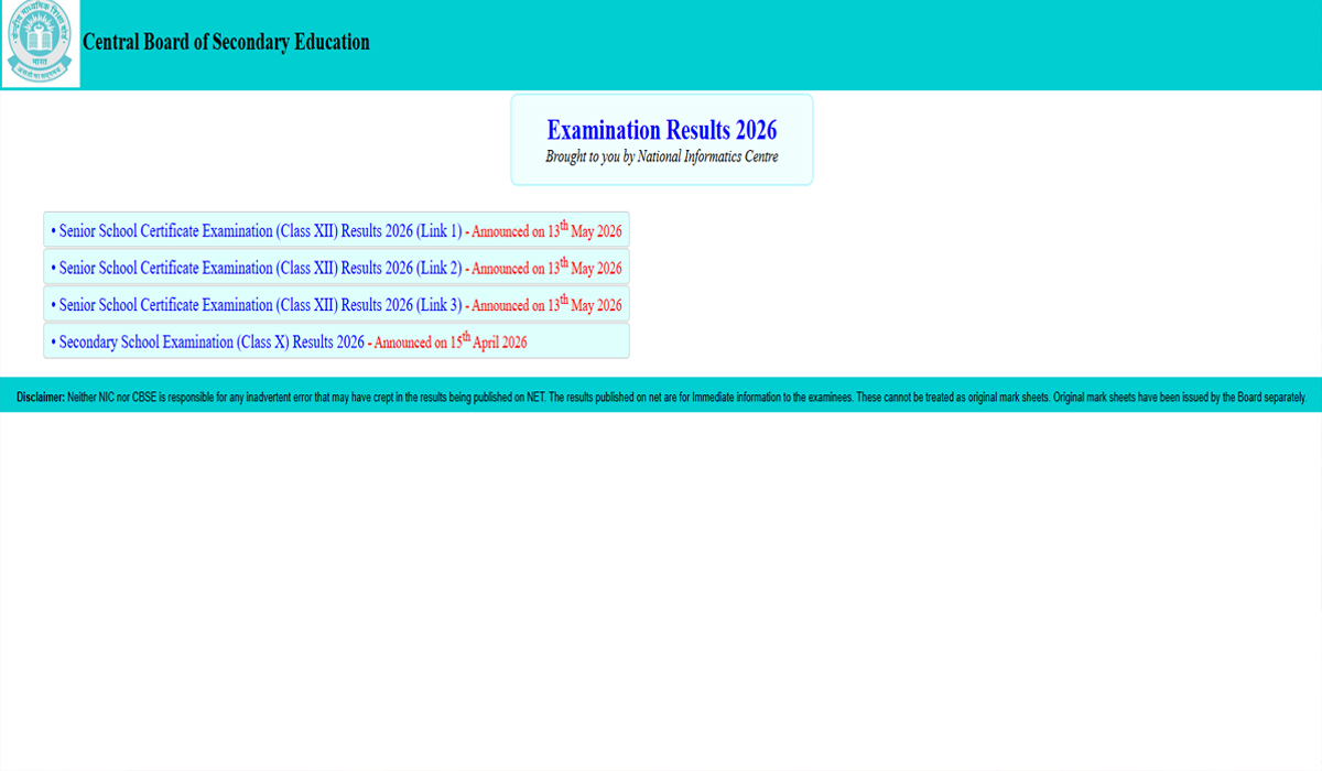 CBSE Class 12 results out, 85.20% students pass; Click for direct link