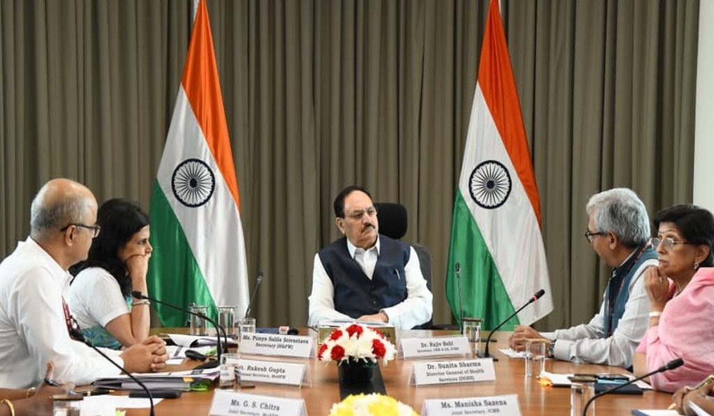 JP Nadda meeting
