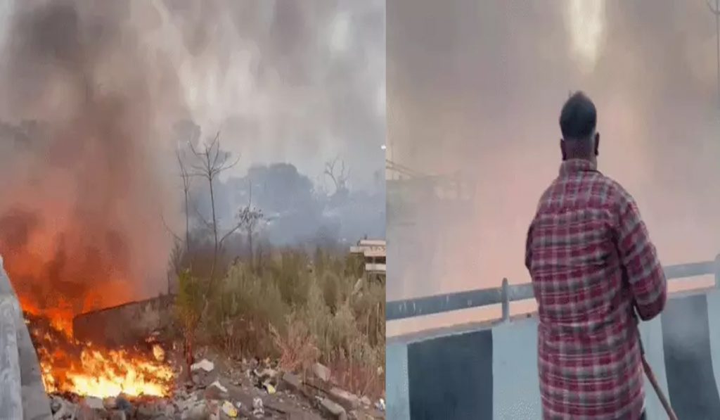 Jalandhar Damoria Bridge fire