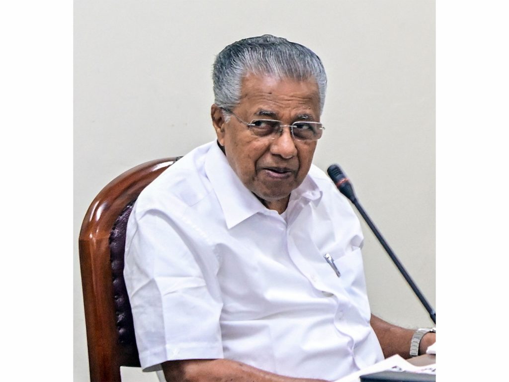 Kerala CM Pinarayi Vijayan