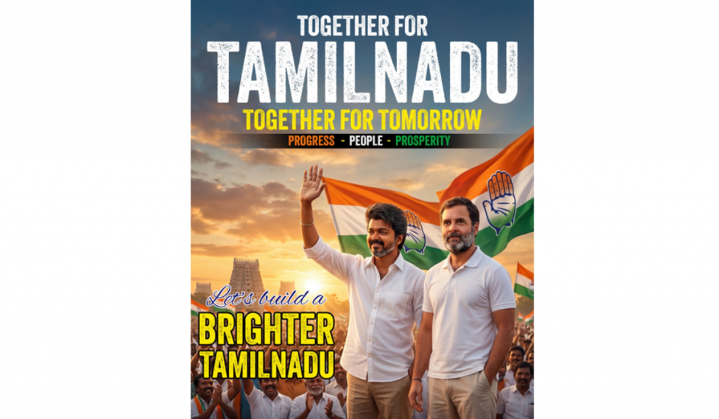 Rahul Gandhi arrives in Chennai as Vijay set to take oath as Tamil Nadu Chief Minister