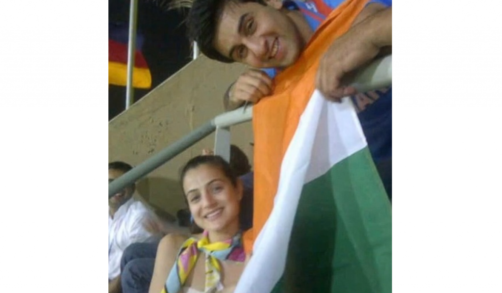 Ameesha Patel drops a throwback pic with Ranbir Kapoor from the 2011 World Cup final