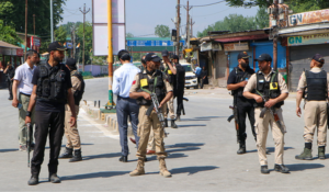 J&K Police carry out massive operation against drug network in Sopore
