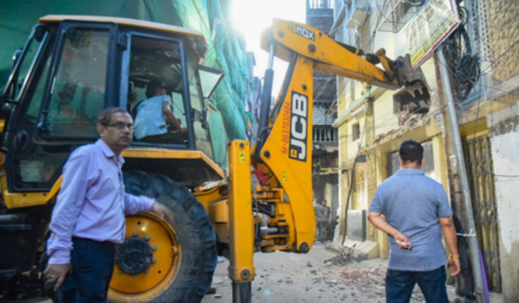 BJP govt accuses Trinamool of 'benefitting' from illegal construction in Bengal