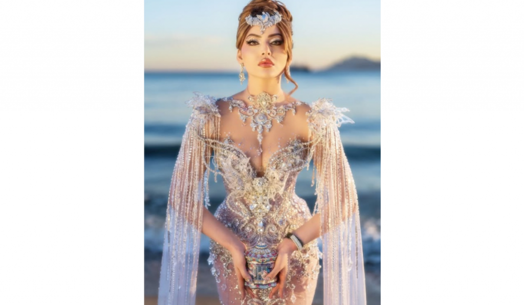 Urvashi Rautela steals spotlight at Cannes with dazzling diamond nails