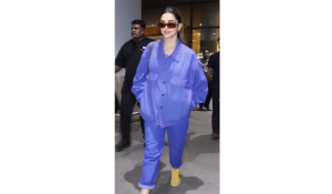 Mom-to-be Deepika Padukone returns to Mumbai after ‘King’ shoot in comfy oversized style