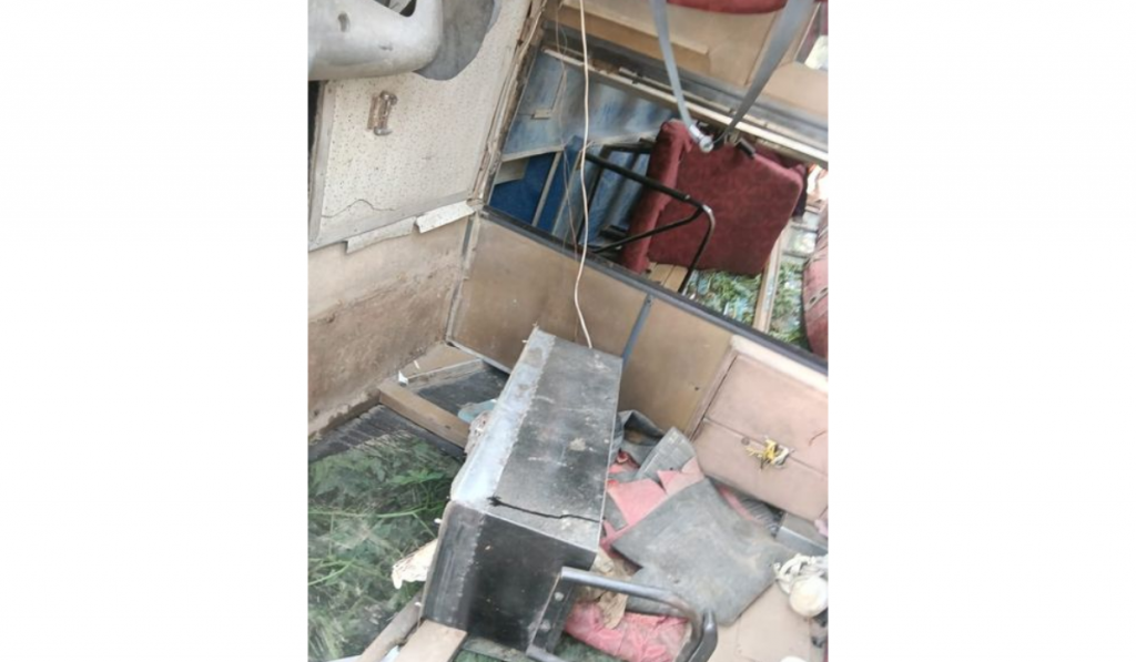 Multiple school children hurt in Aligarh after bus loses control and falls into ditch