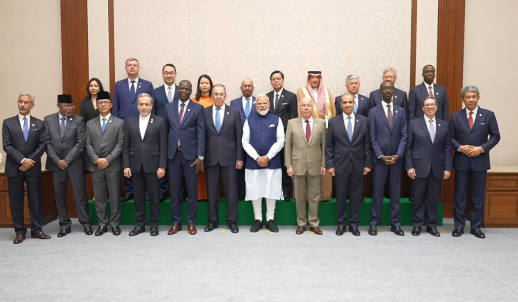 Modi holds talks with BRICS foreign ministers from Russia, Iran and Brazil