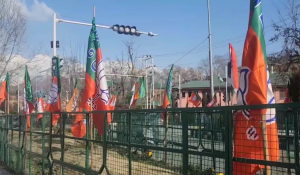 BJP vs Omar Abdullah: Massive Protest in Srinagar Over Wine Shops