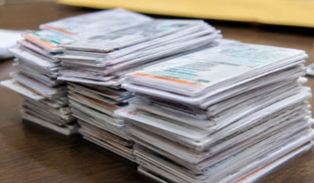 Recovery of Aadhaar cards from Trinamool office sparks tension in Bidhannagar
