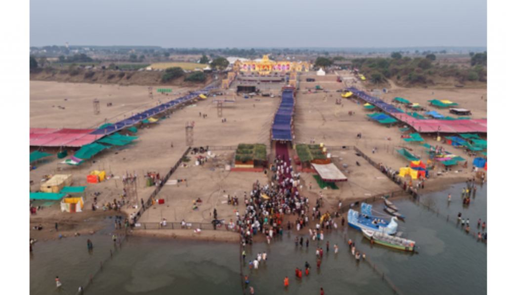 12-day Saraswati Antya Pushkaralu commences at Telangana’s Kaleshwaram