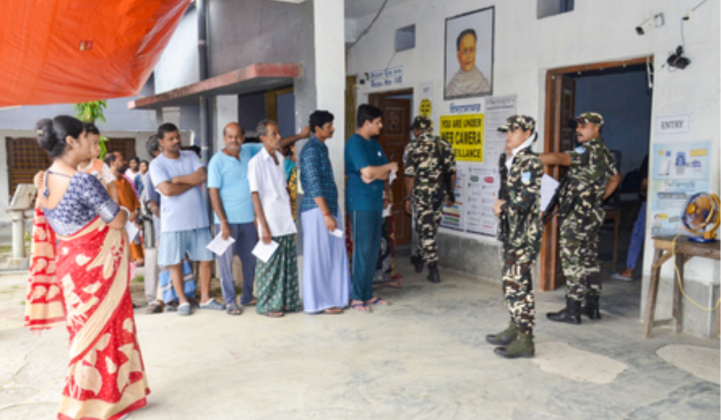 Falta repoll records 60.43% voter turnout in first six hours