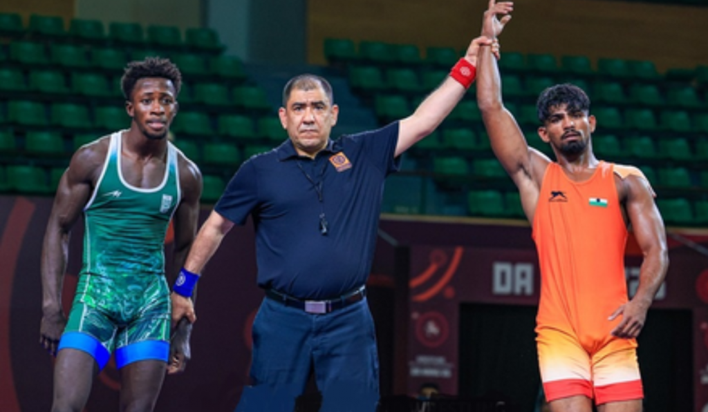 U23 Asian Wrestling Championships: Sagar, Suraj Reach Finals on Opening Day