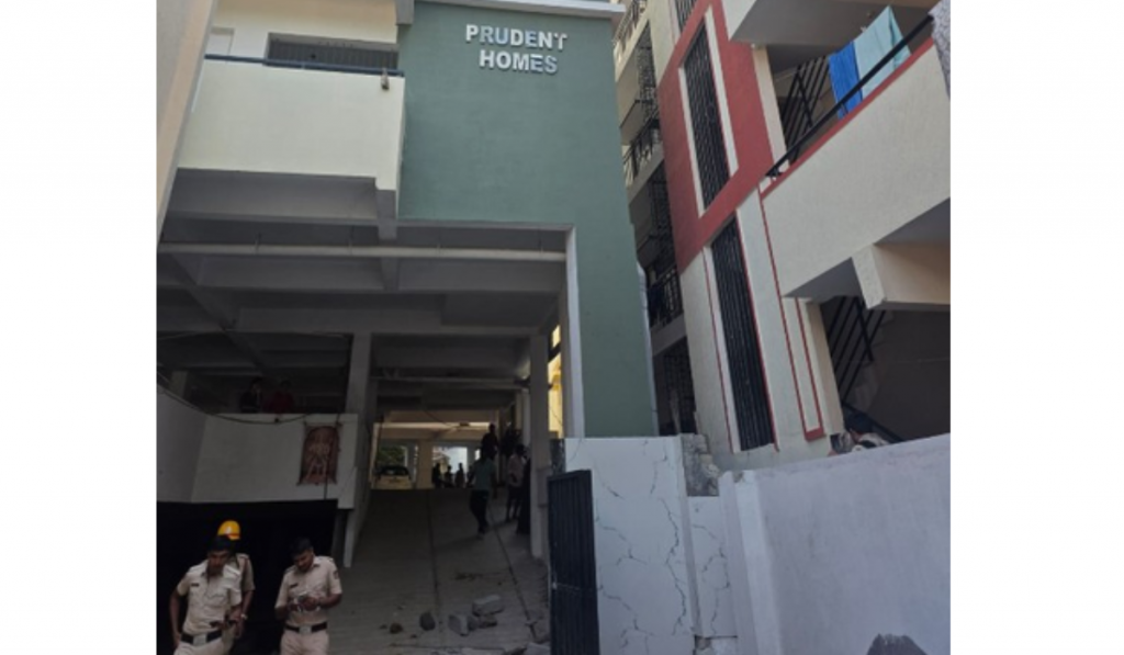 Teen dies after apartment compound wall collapses in Bengaluru