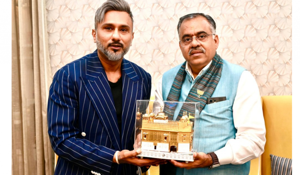 Honey Singh meets BJP leader Tarun Chugh, raises concern over drug abuse in Punjab