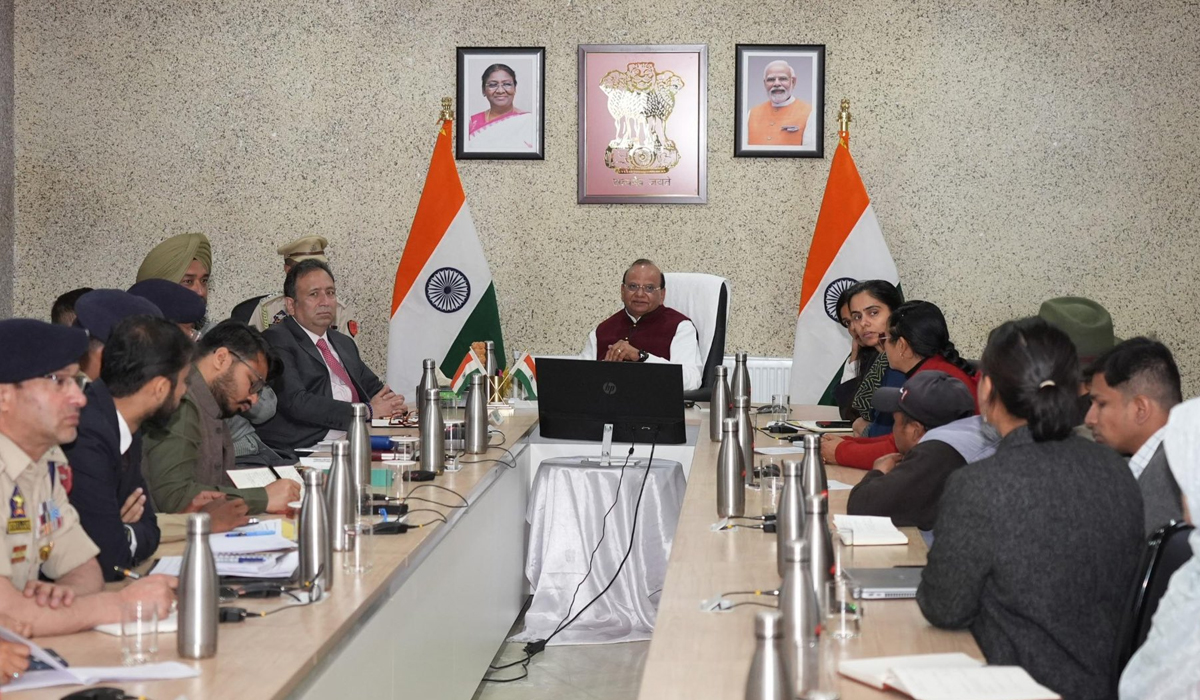 Ladakh L-G chairs meeting to assess drug abuse in UT, take remedial measures