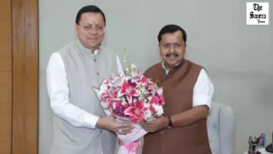 Pushkar Singh Dhami Meets BJP National President In New Delhi After Bengal Visit, Presents Uttarakhand Honey