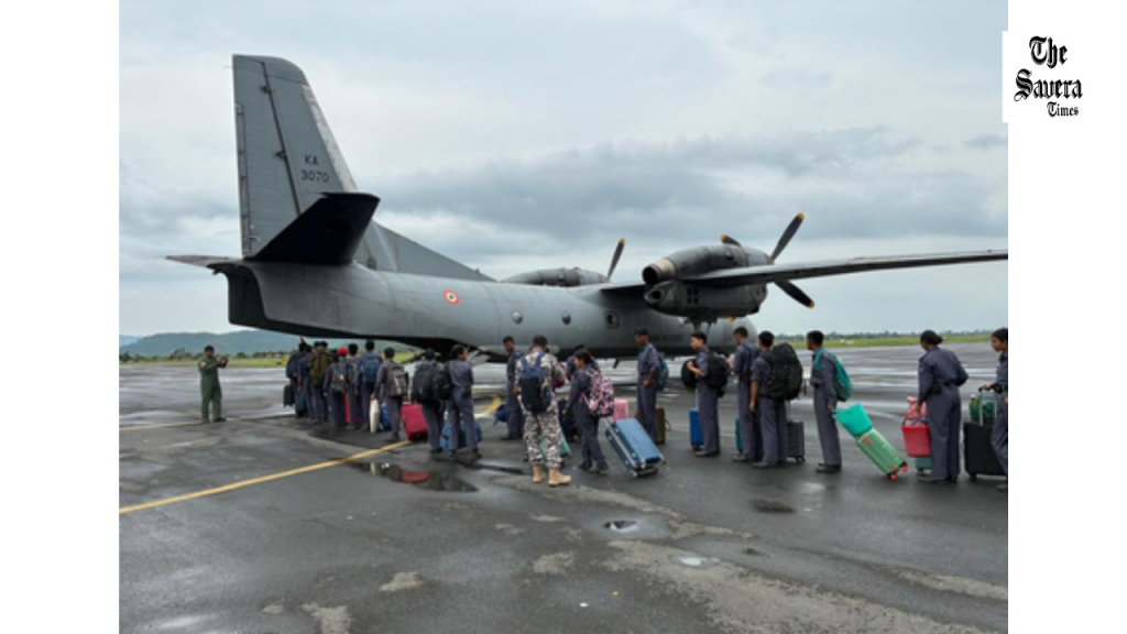 132 NCC Cadets Stranded in Manipur Airlifted to Assam Amid Prevailing Security Situation