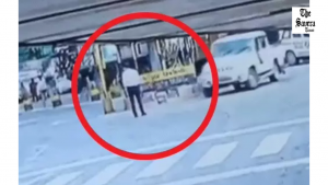 Bolero-Camper Hits Female Constable on Duty at Rekong Peo Chowk, CCTV Video Surfaces