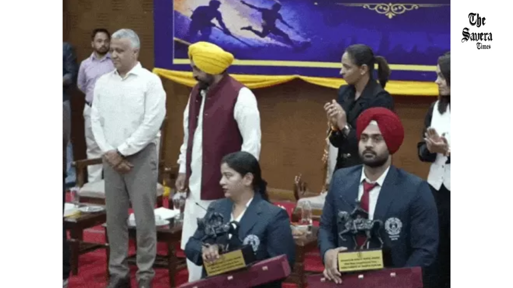 87 Punjab players receive Maharaja Ranjit Singh Award; CM Mann distributes ₹32.05 crore in Chandigarh
