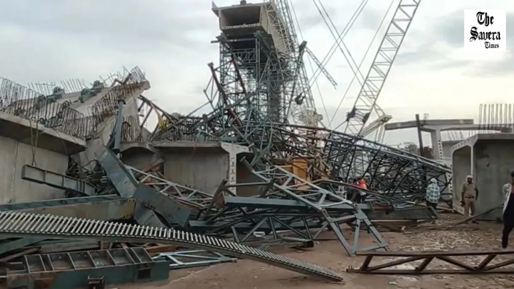 5 Killed, Several Injured as Under-Construction Bridge Collapses During Storm in UP’s Hamirpur