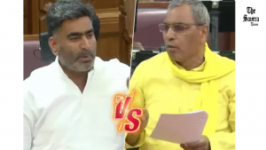 Om Prakash Rajbhar Threatens SP MLA Amid ‘Fraud’ Remark; Minister Faces Heat Over ‘Hit BJP with Shoes’ Comment
