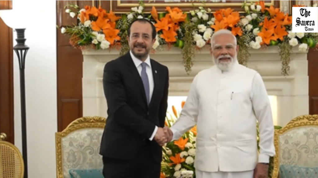 Modi Holds Talks With Cyprus President