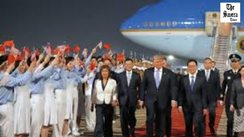 Trump Arrives in China; World's Eyes Set on Talks