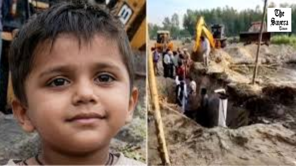 Innocent Child Falls into Borewell; Rescued Safely