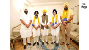 Former Rajya Sabha MP Rajmahinder Singh Majithia joins AAP; CM Mann calls it major boost in Punjab