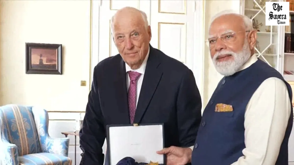 PM Modi Receives Norway’s Top Honour