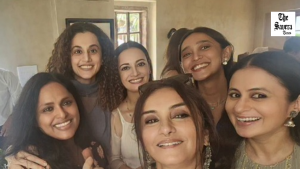Divya Dutta Enjoys Joyful Evening With Friends: ‘When Gals Have All the Fun’