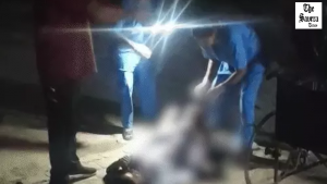 Delivery in Government Hospital Parking Lot by Torchlight: Woman Gives Birth After Emergency Gate Found Closed