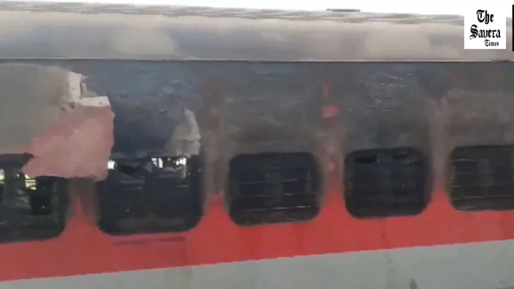 Fire breaks out in Jaynagar–Udhna Antyodaya Express at Madhubani Station