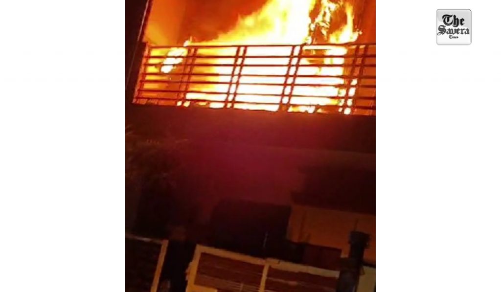 AC blast triggers massive fire in Greater Noida house; no casualties reported