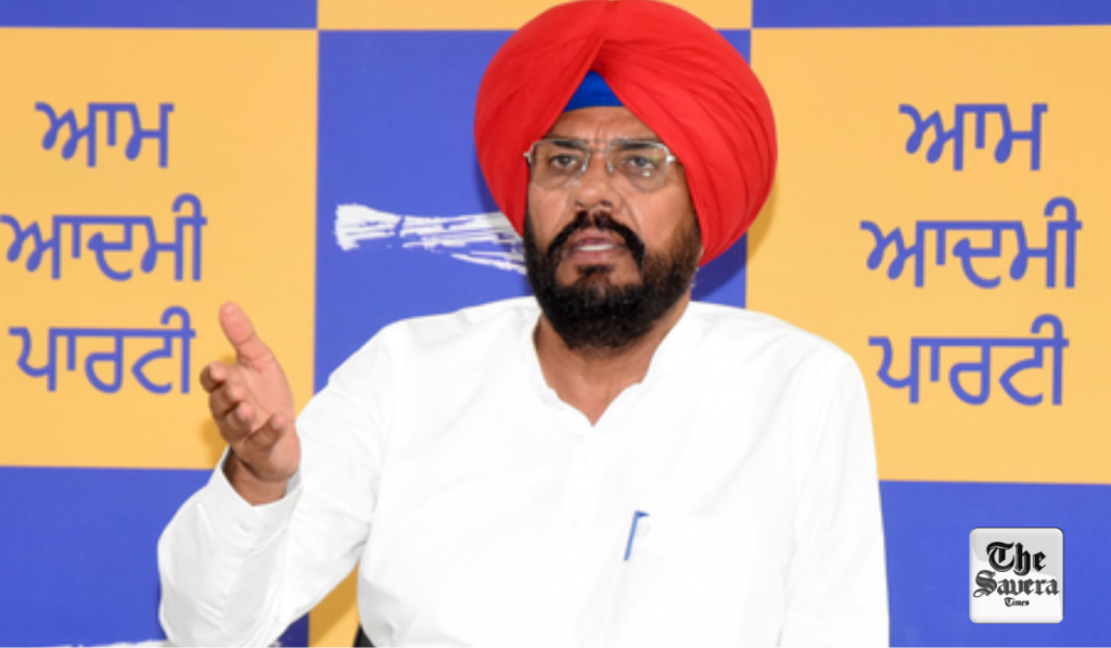 Punjab: AAP accuses BJP of creating tension ahead of polls
