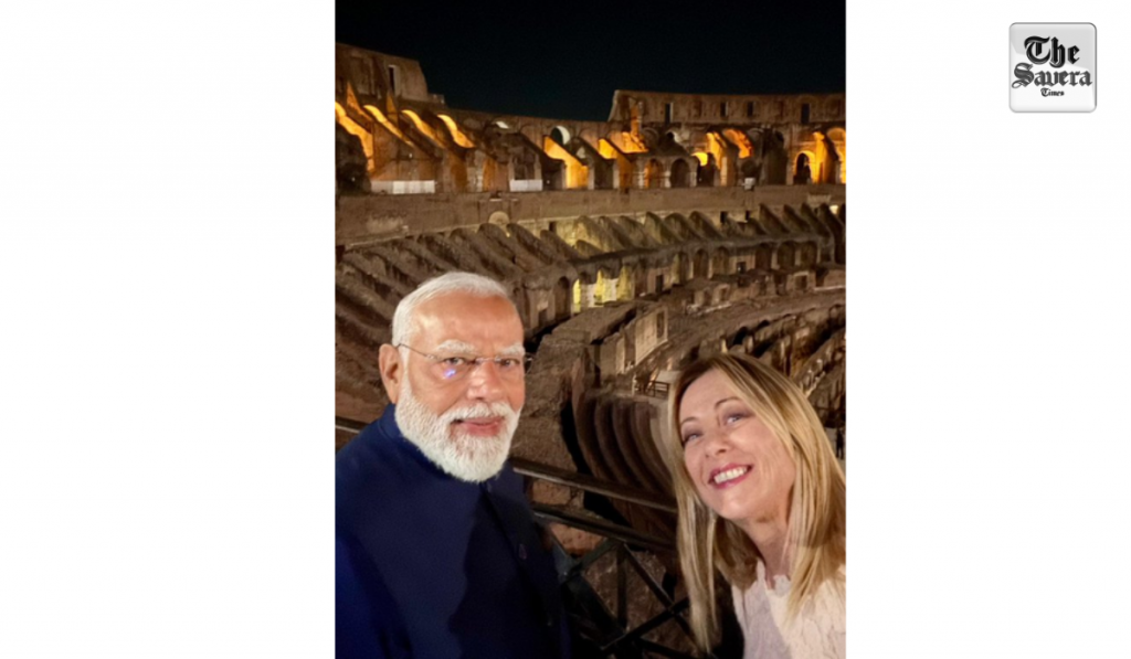 ‘Welcome to Rome, my friend!’: Giorgia Meloni welcomes PM Modi to Italy