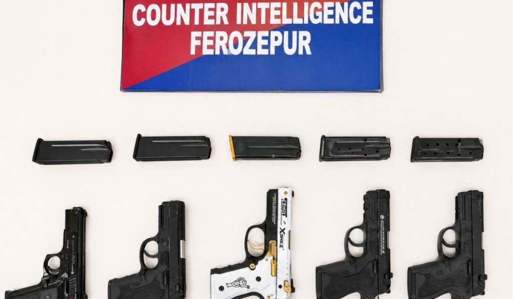 Punjab Police Bust Cross-Border Arms Trafficking Module in Ferozepur, One Arrested