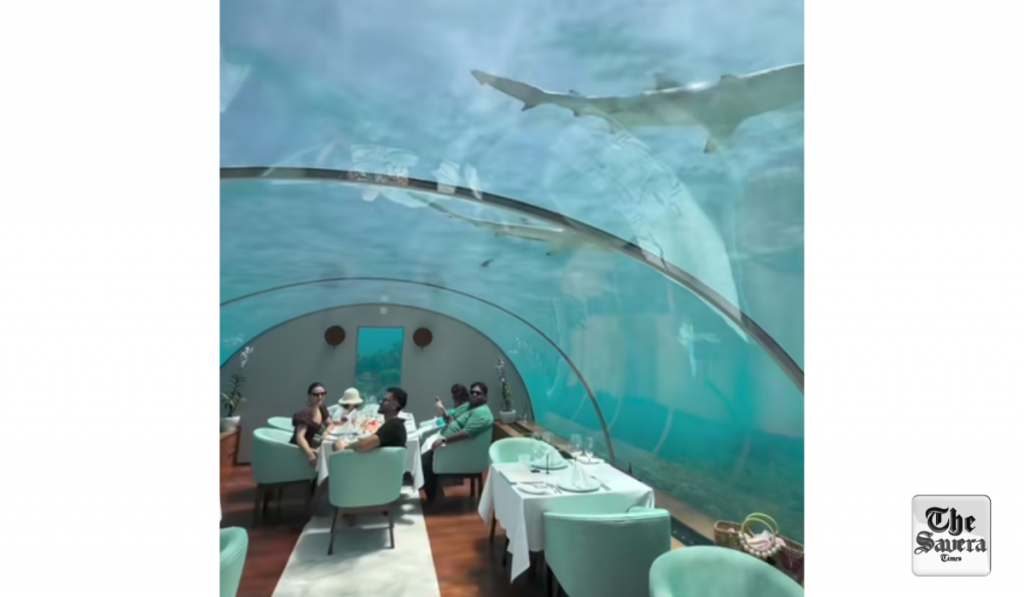 Soha Ali Khan enjoys thrilling underwater lunch with Kunal Kemmu & little Inaaya