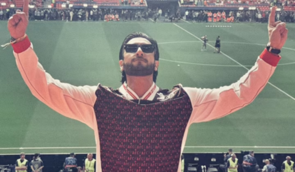 Ranveer Singh motivates team Arsenal post their Champions League defeat: Best is yet to come