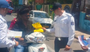 Gujarat Police launches month-long helmet drive, begins checks at govt offices
