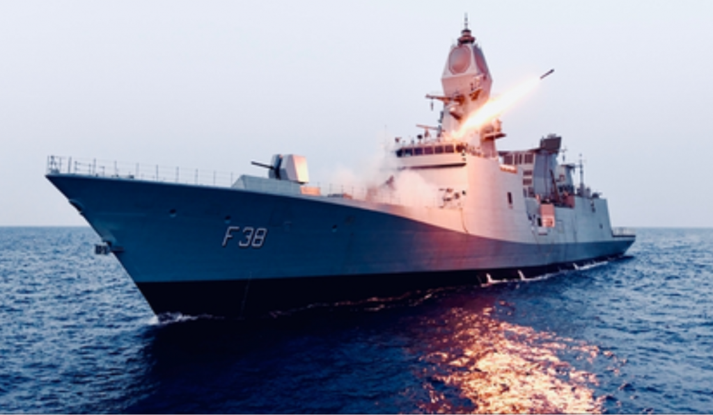 Boost to Naval firepower as sixth Project 17A ship 'Mahendragiri' delivered