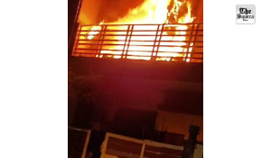 AC blast triggers massive fire in Greater Noida house; no casualties reported