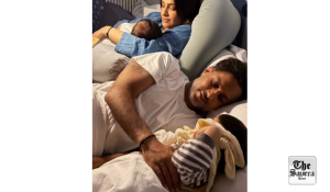 Sonam Kapoor’s MIL shares unseen pic of Sonam, Anand Ahuja’s teamwork while putting babies to sleep