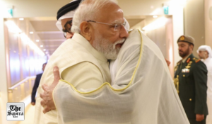 In special gesture, UAE President sees off PM Modi at airport as he emplanes for Netherlands